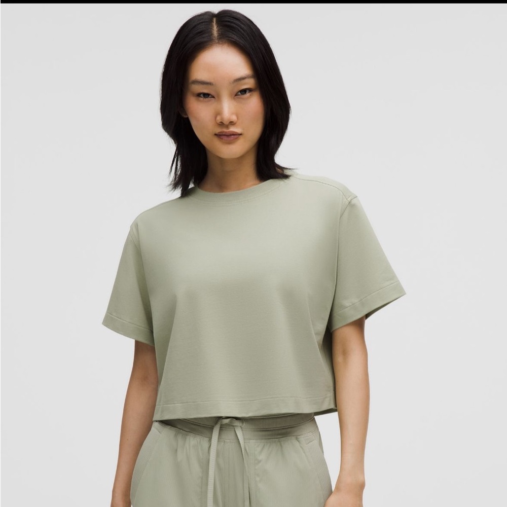 lululemon all yours organic cotton cropped